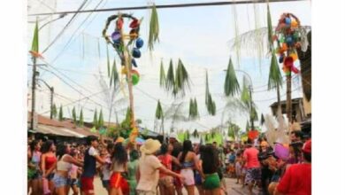 Loreto iquitos se prepara para el tradicional carnaval amazonico