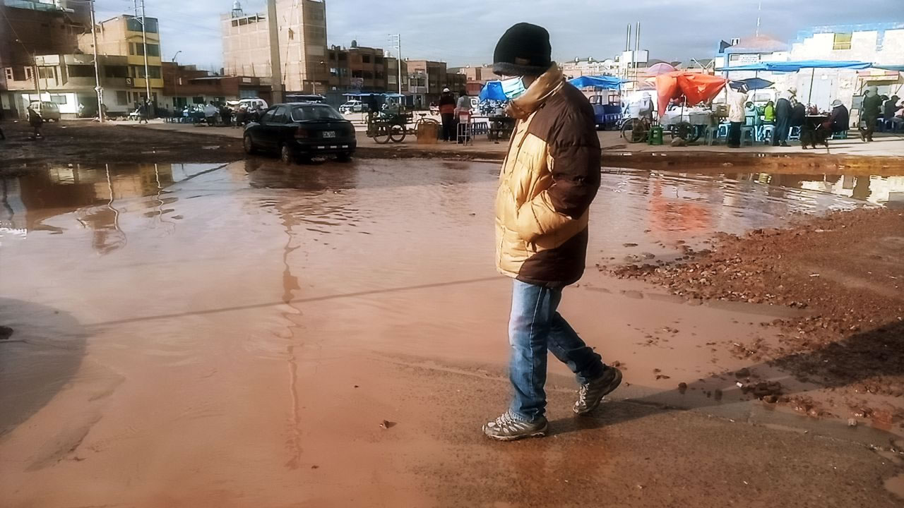 Denuncian pesimo estado de las calles en la ciudad de Juliaca 02 l JQC