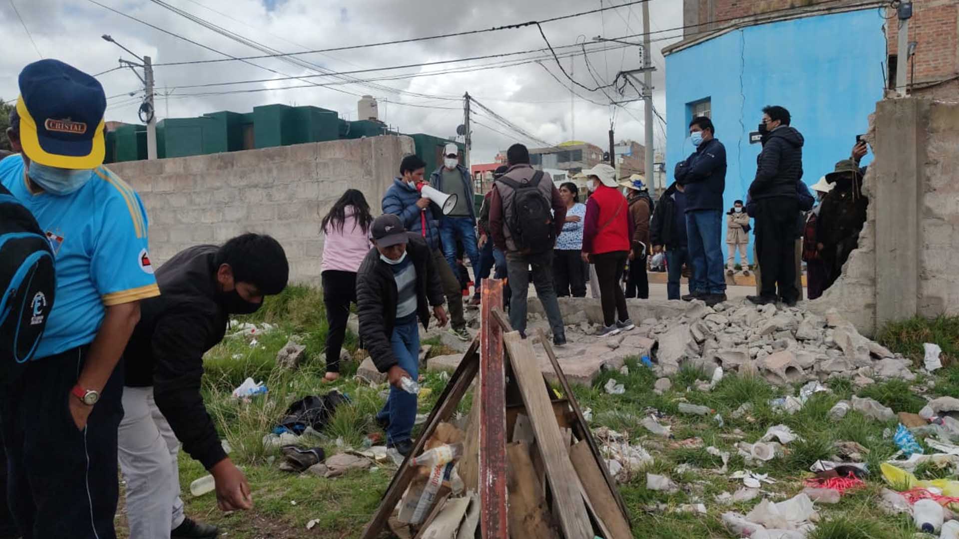 Juliaca Destacan las acciones de los pobladores en defensa del