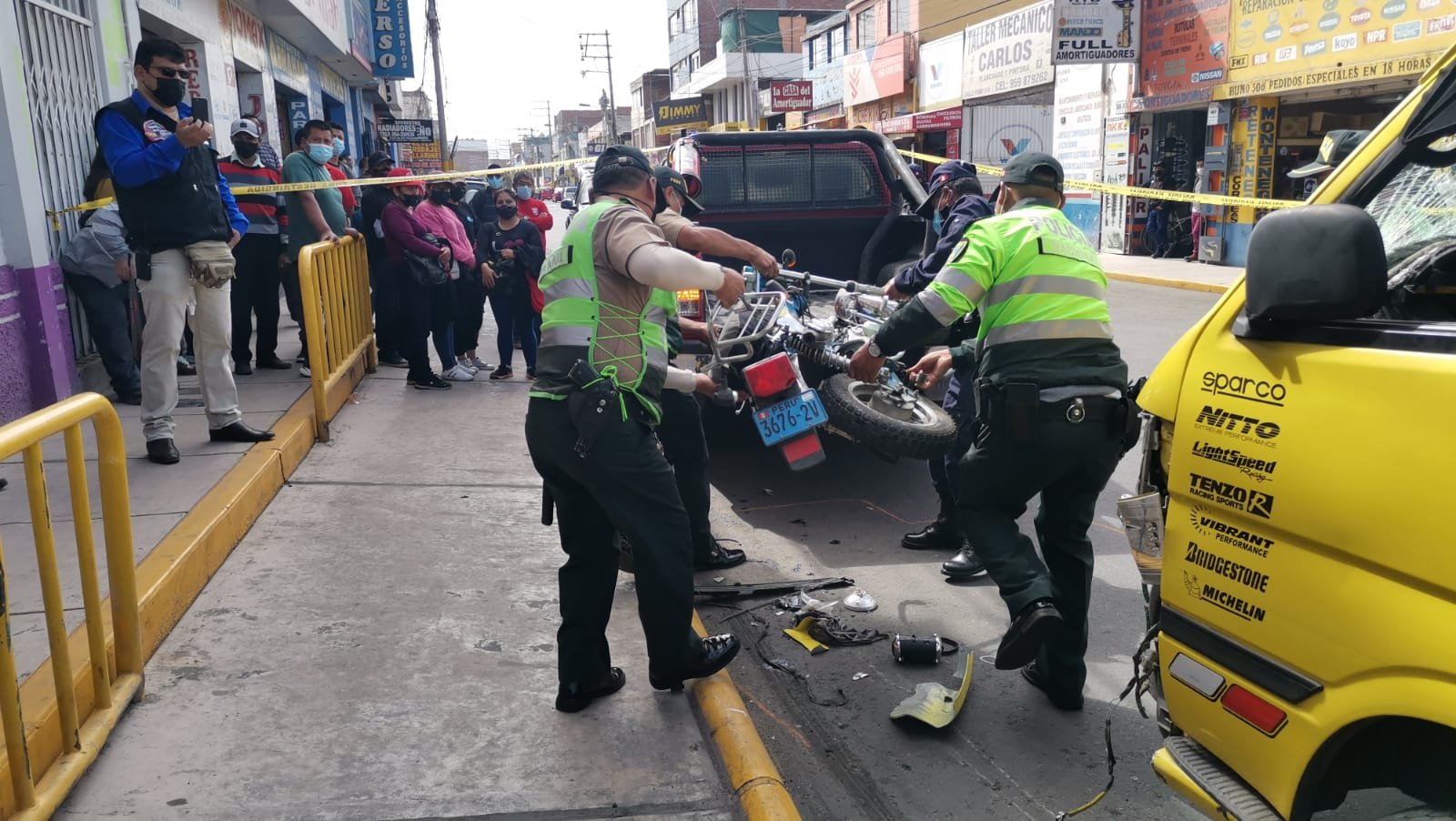 1642969632 382 la camioneta transcayma viajaba a 41 kilometros por hora segun