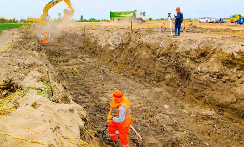 Arequipa: Avanza la construcción de la segunda etapa de la moderna infraestructura de riego Los Molinos en Samuel Pastor, Camaná 1 Arequipa avanza la construccion de la segunda etapa de la