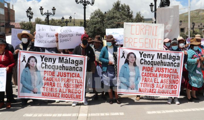 Carabaya exige medidas mas efectivas ante tres feminicidios HBA