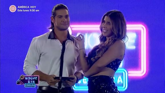 Yahaira graba romántica escena con Andrés Wiese