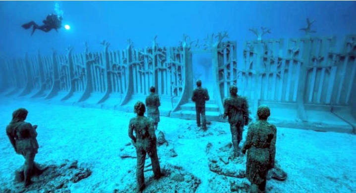 Este gigantesco muro submarino que rodea al planeta se puede