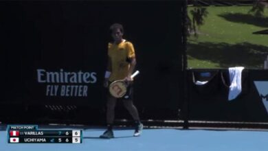 Juan pablo varillas derroto a yasutaka uchiyama en el australian