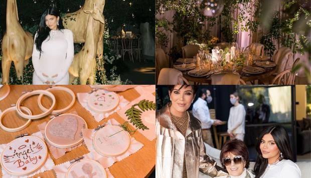 Kylie Jenner comparte fotos del baby shower que organizo para