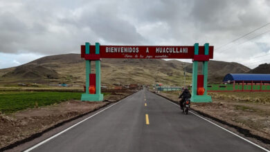 La carretera lacahaqui es inaugurada por las 3000 familias de