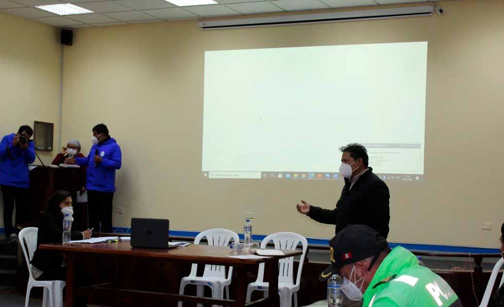 MP Acobamba Validan Plan de Accion Provincial de Seguridad Ciudadana