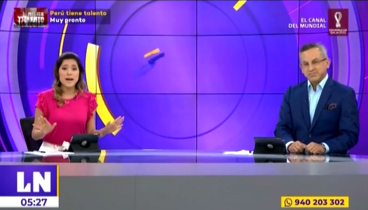 Pedro Tenorio y Fátima Aguilar: periodistas latinas mostraron nervios de acero en el fuerte sismo de 5,6 grados en Lima 2 Pedro Tenorio y Fatima Aguilar periodistas latinas mostraron nervios de