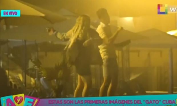 Rodrigo Cuba y el curioso baile que hizo con Ale Venturo en plena calle 2 Rodrigo Cuba y el extraño baile que realizó con Ale Venturo en plena calle. (Fuente: Capture Willax TV)