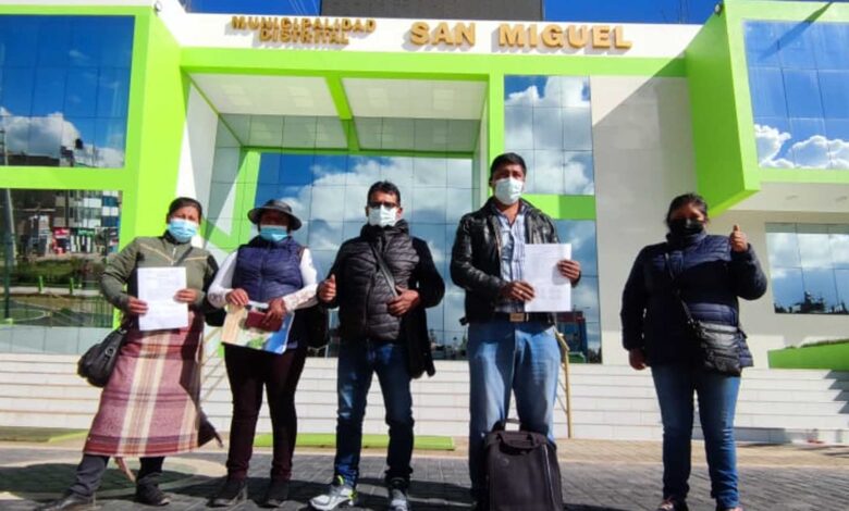 San Miguel: Dirigentes piden al municipio preparar personalmente informe económico 1 Dirigentes de san miguel