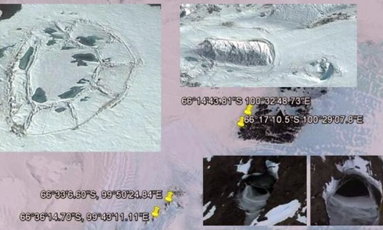 Estas ruinas antiguas fueron encontradas en la Antártida usando imágenes satelitales - OVNI y misterios 1 1645038783 estas ruinas antiguas fueron encontradas en la antartida usando imagenes