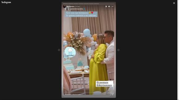 Jessica Newton revela que Magaly Medina "quería tener un bebé" y por eso la sugirió como madrina de su nieto 2 Baby shower de casandra de la madrid