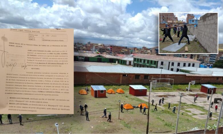 Juliaca: Dirigentes y pobladores enfrentan proceso penal por usurpación grave de predio del cuartel GAC 4 por parte de familiares 1 Juliaca dirigentes y pobladores enfrentan proceso penal por usurpacion grave
