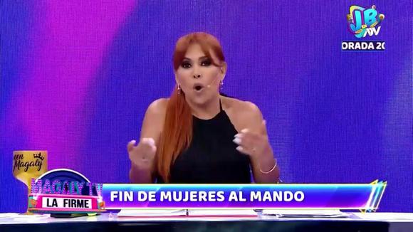 Magaly Medina sobre el final de 