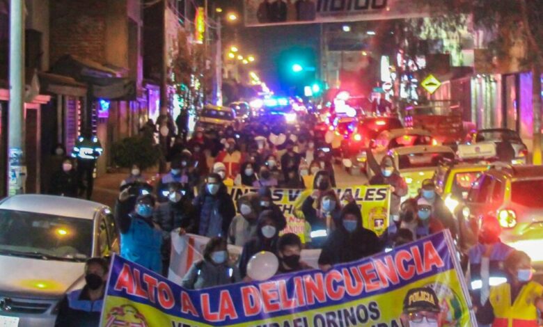 Miraflores dice alto a la violencia epa noticias