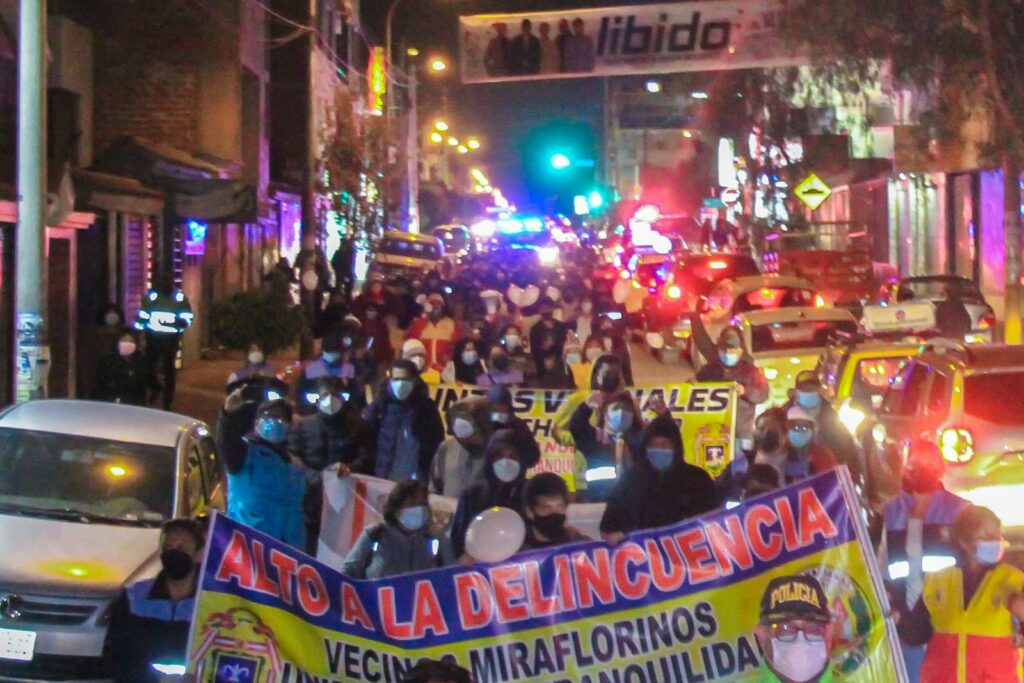 Miraflores dice alto a la violencia epa noticias