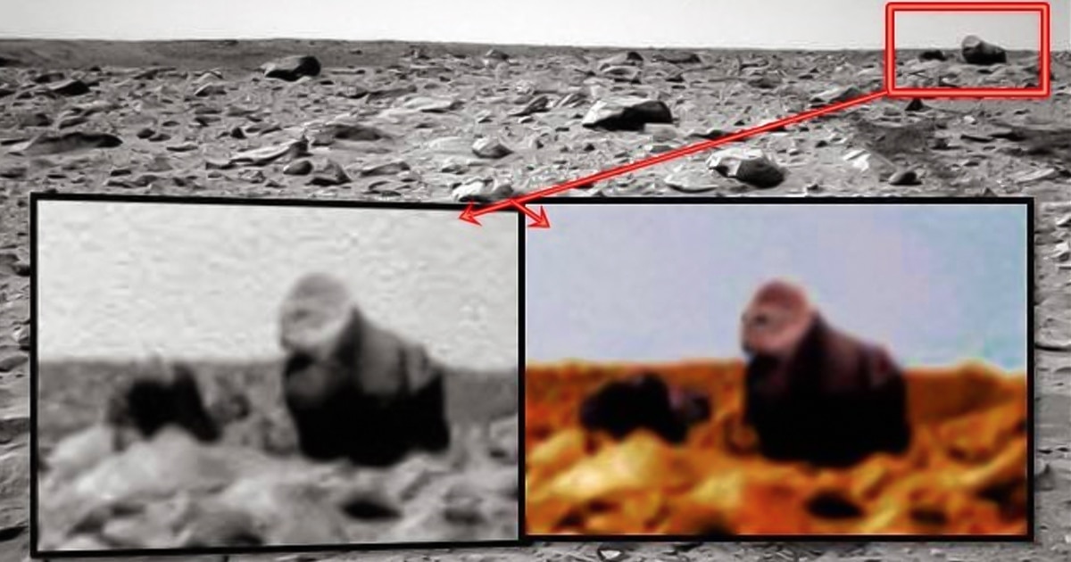 Seres híbridos descubiertos por Mars Rover: Tal vez esto prueba que la NASA está manipulando las fotos - OVNI y misterios 1 Seres hibridos descubiertos por Mars Rover Tal vez esto prueba