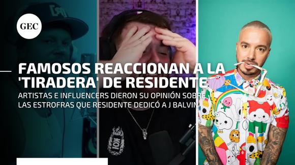 Reacciones de los famosos a la canción residente dedicada a jbalvin