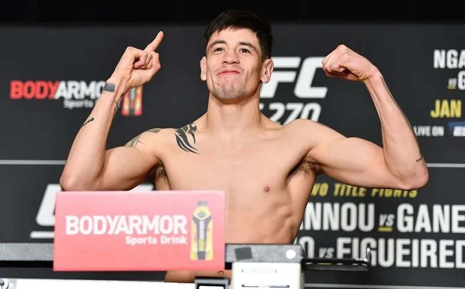 Brandon Moreno UFC 270 Weigh Ins Brandon Moreno decide terminar su larga relacion con Entram GYM