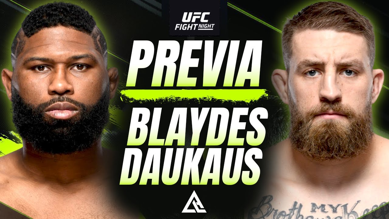 Curtis Blaydes contra Chris Daukaus | Análisis y Pronóstico | UFC Columbus - MMA.uno, #1 en noticias de Artes Marciales Mixtas (MMA) en español. 1 Curtis Blaydes contra Chris Daukaus Analisis y Pronostico