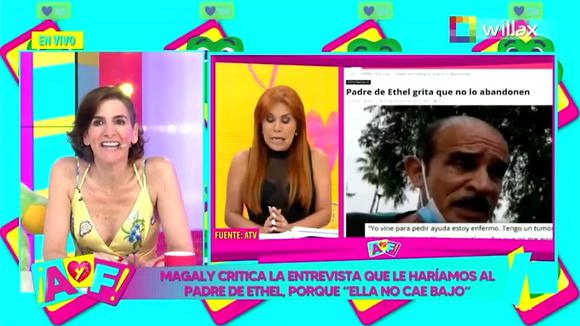 Gigi Mitre a Magaly luego de que conductor 'defendiera' a Gisela: 'Estaban más preocupados por tirarnos guano' 2 Gigi Mitre a Magaly Medina tras la conductora Gisela Valcárcel