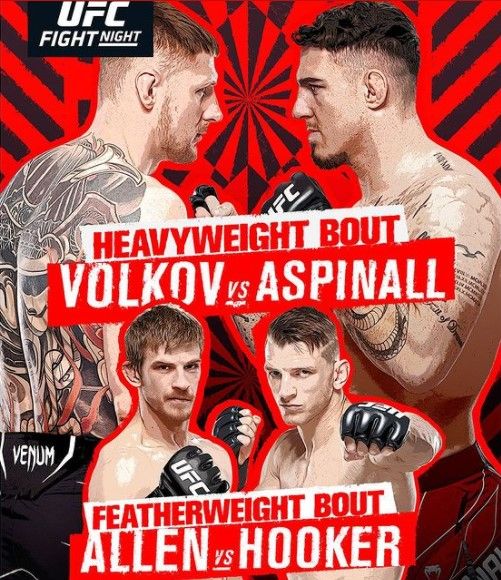 La pelea principal de UFC Londres esta en peligro el