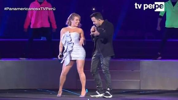 Luis Fonsi confirma concierto en Lima: cuándo y cómo comprar boletos 2 Leslie Shaw y Luis Fonsi en los Juegos Panamericanos Lima 2019. (Fuente: Oficial)