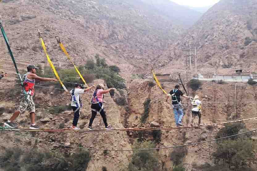 Santo Toribio de Cumbe el impresionante puente extremo a dos