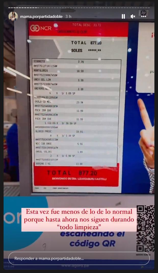Andrea San Martin revela que gasta alrededor de S900900 en