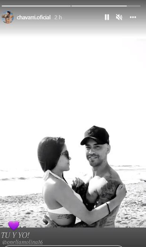 Diego Chavarri luce feliz con su novia tras ser acusado