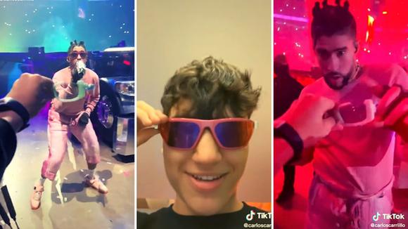 Joven intercambia lentes con Bad Bunny durante concierto