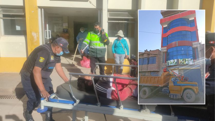 Juliaca Humilde Maurer ha caido y se encuentra grave en