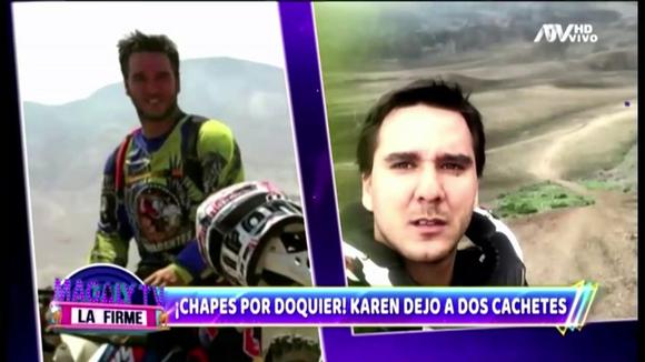 CORREO |  Karen Dejo grabado por Magaly TV La Firme