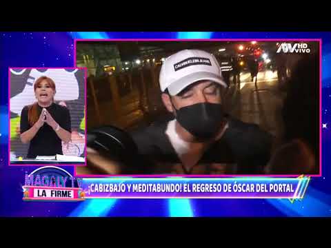 Magaly Medina confiesa sentir pena por Oscar del Portal tras