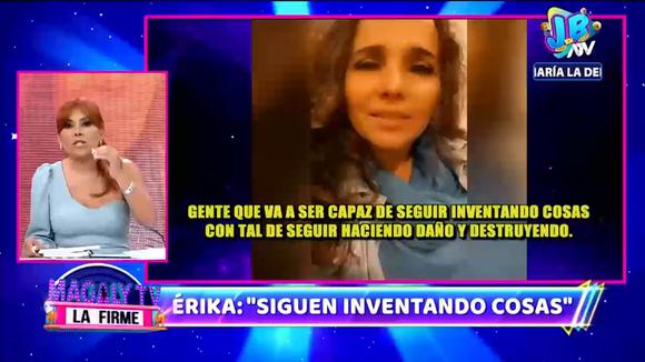 CORREO |  Magaly Medina le envía mensaje a Érika Villalobos