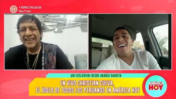 Toño Centella sorprende a Christian Cueva EN VIVO