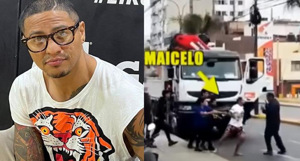 1653218070 Jonathan Maicelo se pelea con un camionero luego de que