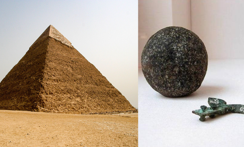 Encontraron algunos artefactos perdidos interesantes en la Gran Pirámide de Giza - OVNI y misterios 1 Encontraron algunos artefactos perdidos interesantes en la gran piramide de