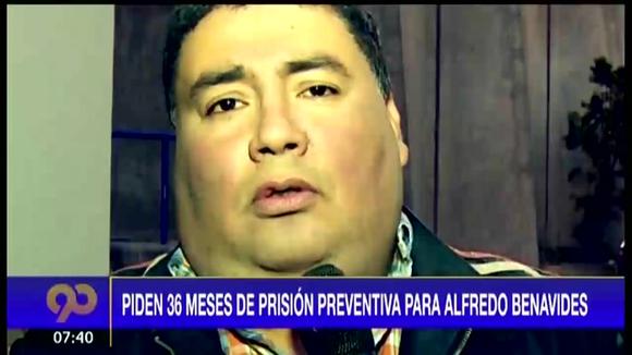 Exigen 36 meses de prisión preventiva para Alfredo Benavides por presunto delito de blanqueo de capitales