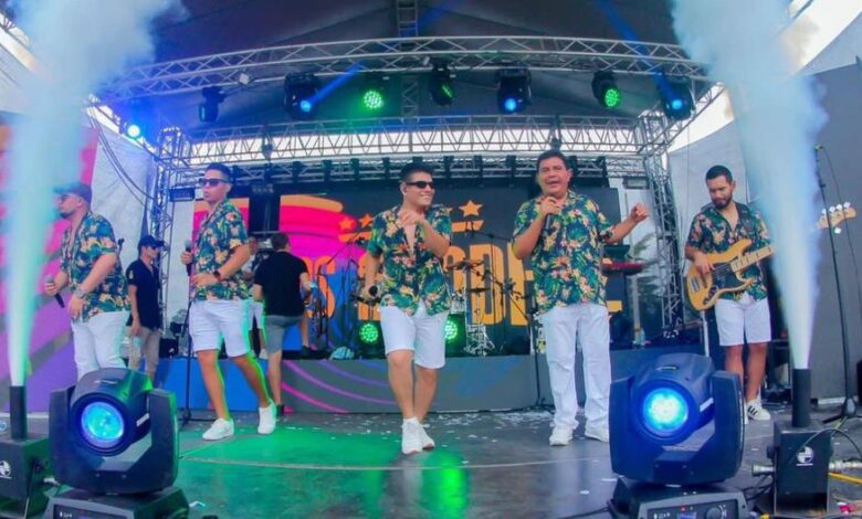 Los mendez tras robarse el show en el festival vibra