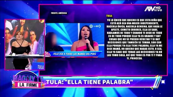 Magaly Medina llama 'pequeña' a Tula: 'Se esconde debajo de la edad de su hija y hace lo que quiere' 2 CORREO | magaly medina