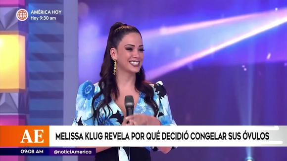 Melissa Klug a sus críticos que la critican por encontrar a su sexto hijo: 'Es mi cuerpo y mi elección' (VIDEO) 2 Melissa Klug, donde habla de las críticas a la búsqueda de su sexto hijo y planes de boda