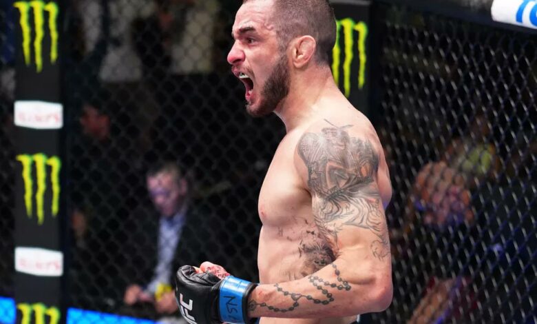 Bonificaciones de UFC Vegas 56: Lucas Almeida noquea a su rival en su debut oficial para ganar el premio Fight of The Night – MMA.uno, #1 en Noticias de Artes Marciales Mixtas (MMA) en español. 1 1654396728 bonificaciones de ufc vegas 56 lucas almeida noquea a su