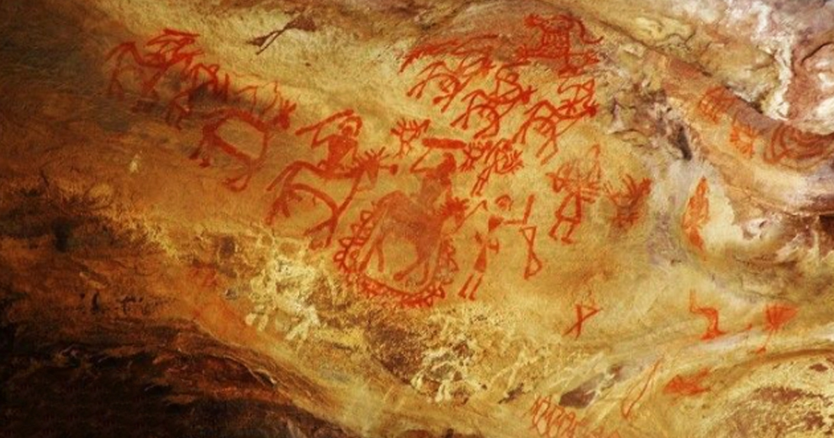 Pinturas extrañas con extraterrestres y ovnis: ¿los antiguos eran conscientes de los misterios del universo? - OVNI y misterios 1 1655174497 Pinturas extranas con extraterrestres y ovnis ¿los antiguos eran conscientes