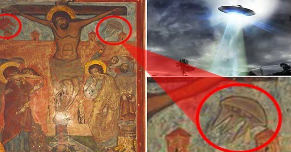 Esta Pintura Del Siglo XV Es Evidencia De Una Antigua Visita De Ovnis 1655347425 Esta Pintura Del Siglo XV Es Evidencia De Una Antigua