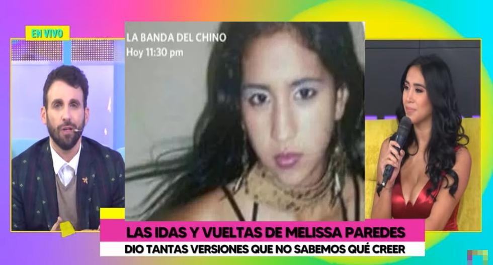 Rodrigo González le recuerda a Melissa Paredes su pasado tras decirle "muestra" a Magaly (VIDEO) 1 1655497040 Rodrigo Gonzalez le recuerda a Melissa Paredes su pasado tras