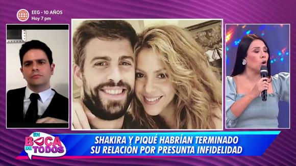 Shakira celebró el despido de su padre en redes sociales: "Ya en casa y en camino" 2 El periodista español dice que Shakira estaba más enamorada que Piqué