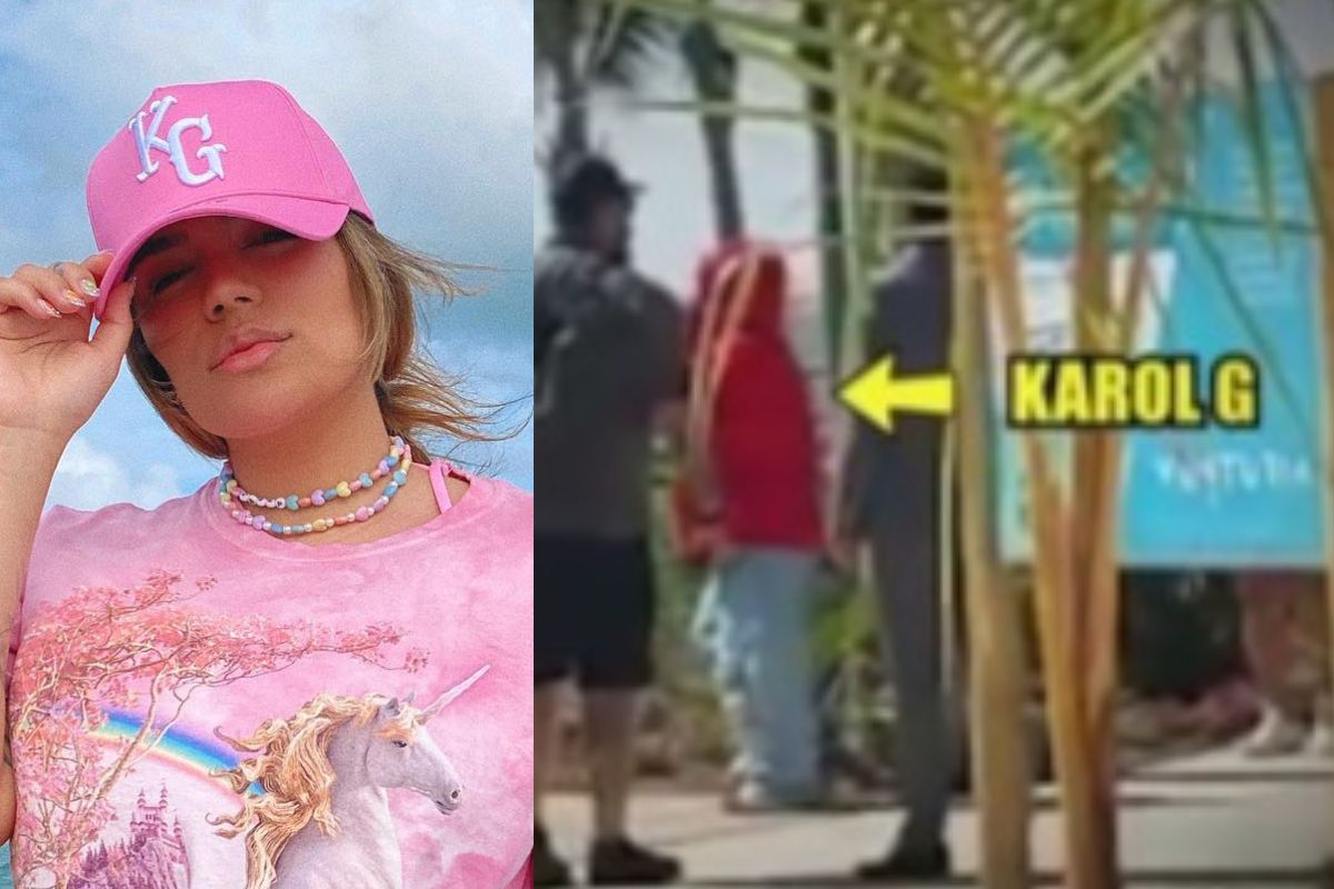 Karol G es captada en Ia Huacachina con su nuevo