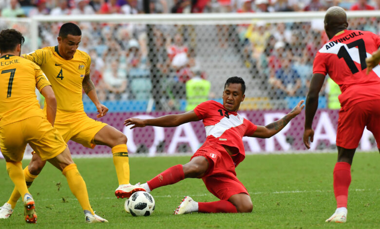 Peru vs australia disputaran su lugar en el mundial de